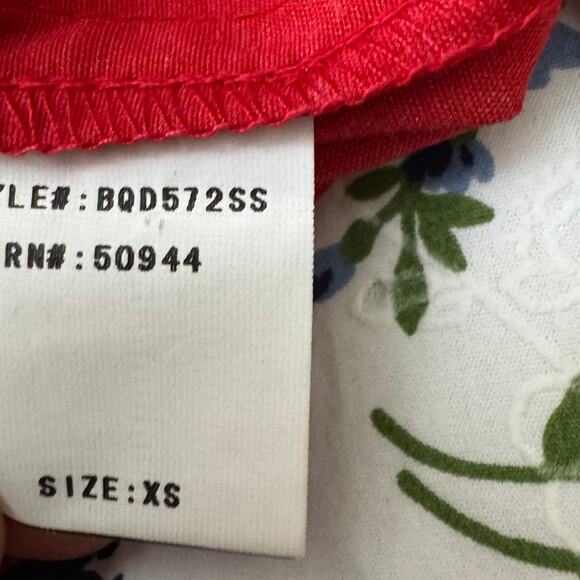 Blaque Label Red Chiffon Sweetheart Mini Dress Size XS NWT - Picture 7 of 11